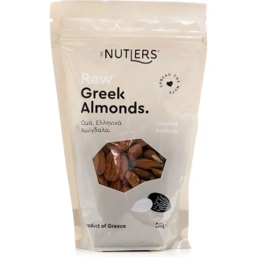The Nutlers Αμύγδαλα Ωμά Ψίχα Χωρίς Γλουτένη 250g