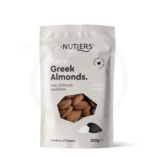 The Nutlers Αμύγδαλα Ωμά Ψίχα Χωρίς Γλουτένη 250g