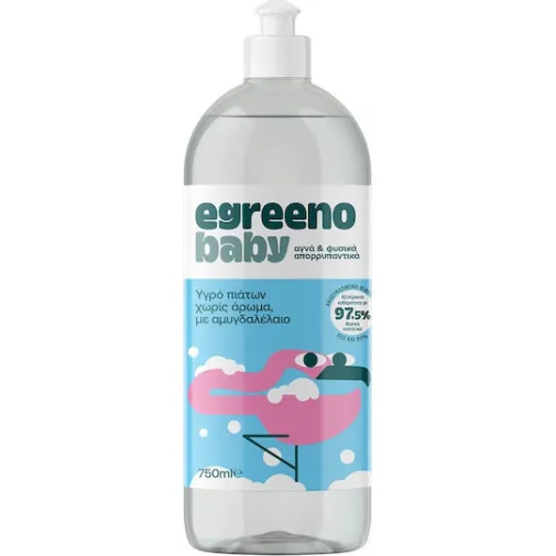 Egreeno Βρεφικό Υγρό Πιάτων με Αμυγδαλέλαιο 750ml