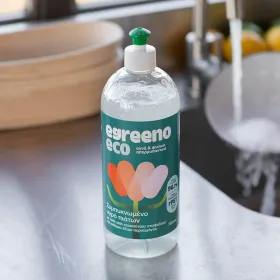 Υγρό Πιάτων Egreeno Eco με Περγαμόντο και Σταφύλι 750ml