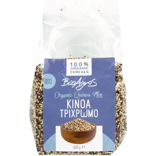 Βιο Αγρός Κινόα Τρίχρωμη Βιολογική 300gr