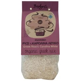 Βιολογικό Ρύζι Καρολίνα Λευκό 500gr Βιοαγρός 