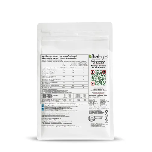 Βιολόγος Ultra Whey Triple Protein 80% με Γάλα Γαϊδούρας 500g 