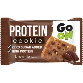 Go On Nutrition Μπισκότα Πρωτεΐνης με Κομματάκια Brownie Χωρίς Ζάχαρη 50gr