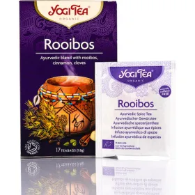 Yogi Tea Rοoibos Βιολογικό Μείγμα Κόκκινο Βοτάνων 17 Φακελάκια