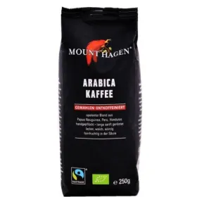 Mount Hagen Βιολογικός  Καφές Φίλτρου Decaffeine Arabica 250gr