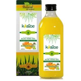 Kaloe gel Αλόης με Κουρκουμά  1lt