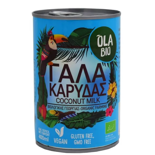 Βιολογικό Γάλα Καρύδας 400ml Όλα Bio