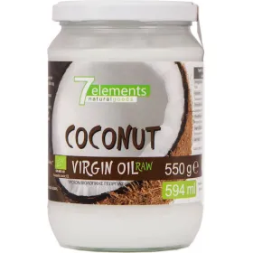 7Elements Βιολογικό Παρθένο Λάδι Καρύδας 550gr