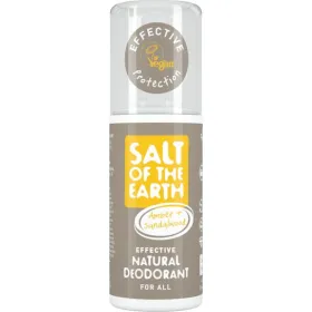 Salt of the Earth Amber και Sandalwood Φυσικό Αποσμητικό σε Spray Χωρίς Αλουμίνιο 100ml
