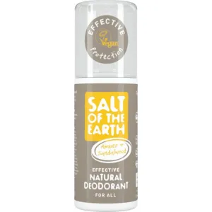 Salt of the Earth Amber και Sandalwood Φυσικό Αποσμητικό σε Spray Χωρίς Αλουμίνιο 100ml