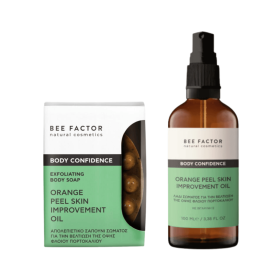 Bee Factor Σετ Λάδι Κατά Της Κυτταρίτιδας και Απολεπιστικό Σαπούνι