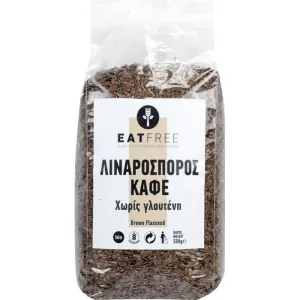 Βιολογικός Λιναρόσπορος Καφέ χωρίς Γλουτένη 500g Eat Free Bio