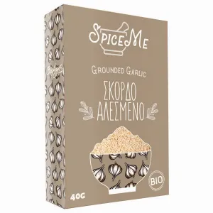 Βιολογικό Σκόρδο Σκόνη Spice Me Αλεσμένο 40gr Βιοαγρός
