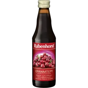 Χυμός Κράνμπερι Χωρίς Ζάχαρη 330ml Cranberry Rabenhorst