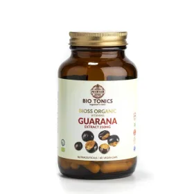 Bιολογικό Εκχύλισμα Guarana για Αύξηση Ενέργειας 210mg 60 Φυτικές Κάψουλες Bio Tonics