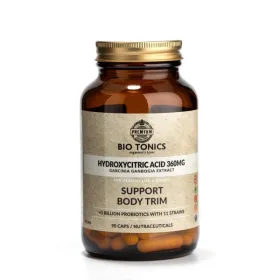 Hydroxycitric Acid 360mg Garnicia Ganbogia Support Body Trim 90caps Bio Tonics