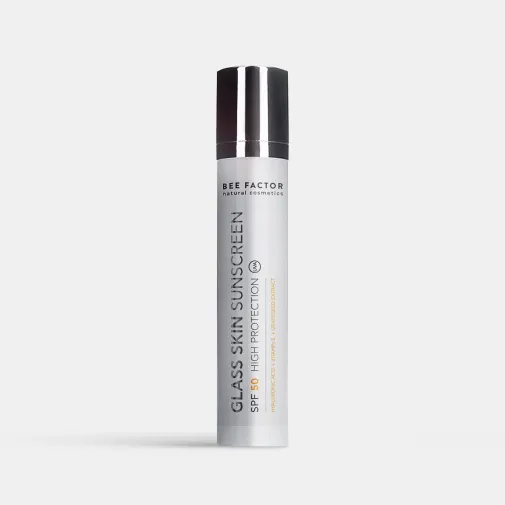 Αντηλιακή – Αντιγηραντική Κρέμα Προσώπου Glass Skin SPF50 50ml Bee Factor