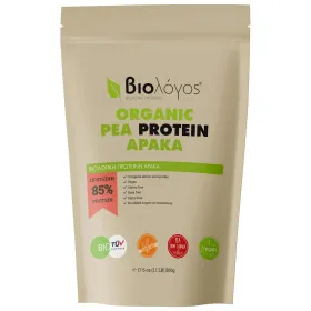 Βιολόγος Organic Pea Protein 85% Χωρίς Γλουτένη και Λακτόζη 500gr
