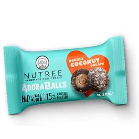 Protein Balls με Γεύση Double Coconut Dream  2x20gr Nutree AdoraBalls