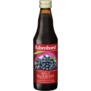 Βιολογικός Χυμός Μύρτιλο 330ml Rabenhorst Wild Blueberry