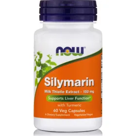 Silymarin Milk Thistle 150mg 60 Κάψουλες Now Foods