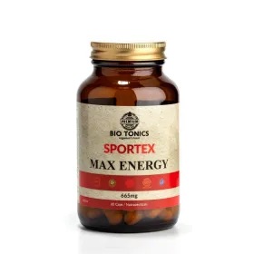 Sportex Max Energy 665mg 60 φυτικές κάψουλες Bio Tonics