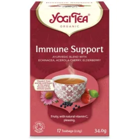 Yogi Tea Immune Support Βιολογικό Μείγμα Βοτάνων 17 Φακελάκια