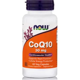 Now Foods CoQ10 30mg 60 φυτικές κάψουλες