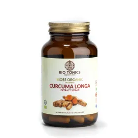 Βιολογικό Εκχύλισμα Κουρκουμά 200mg 60caps Biotonics Curcuma Longa