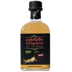 Βιολογικό Μηλόξυδο Ολύμπου με Τζίνσενγκ 250ml
