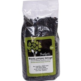 Βιολογικές Φακές Μαύρες Beluga 500g Βιο Αγρός