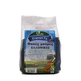 Βιολογικές Φακές Μαύρες Ελληνικές 300gr Ola Bio