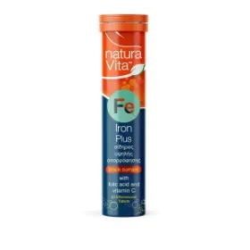 Iron plus Folic Acid και Vitamin C Natura Vita