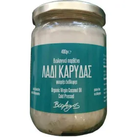 Βιολογικό Παρθένο Λάδι Καρύδας Ψυχρής Έκθλιψης 400gr Βιο Αγρός