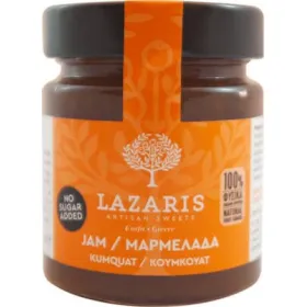 Μαρμελάδα Kουμ Kουατ Xωρίς Zάχαρη 200gr Lazaris