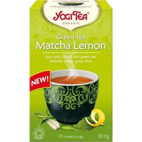 Yogi Tea Matcha Lemon Βιολογικό Μείγμα Βοτάνων  17 φακελάκια