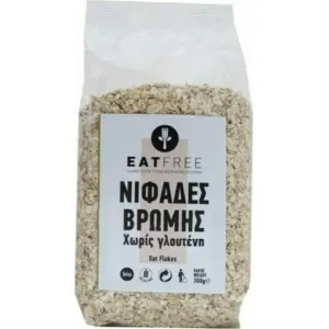 Βρώμη Ολικής Χωρίς Γλουτένη 300g Eat Free