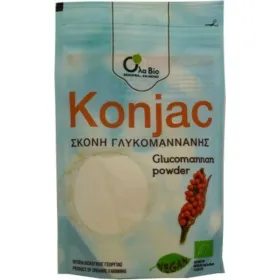 Βιολογική Γλυκομαννάνη σε Σκόνη 100gr Konjac ΌλαBio