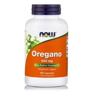 Συμπλήρωμα Διατροφής Από Άγρια Ρίγανη 450mg 100 veg caps  Oregano Now