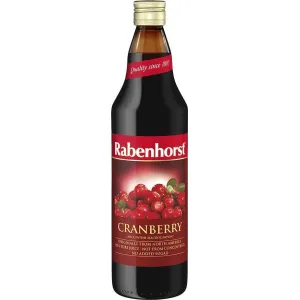Χυμός Κράνμπερι Χωρίς Ζάχαρη 750ml Cranberry Rabenhorst