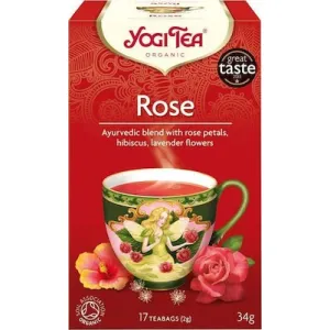 Yogi Tea  Τριαντάφυλλο Βιολογικό Μείγμα Βοτάνων 17 Φακελάκια
