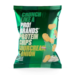 Πρωτεϊνικά Chips Sourcream και  Κρεμμύδι 50gr  Pro!Brands