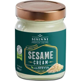 Ταχινόκρεμα Premium Creams Με Στέβια 380gr Rito Food