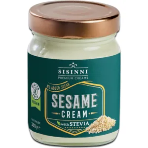 Ταχινόκρεμα Premium Creams Με Στέβια 380gr Rito Food