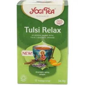 Yogi Tea Tulsi Relax Βιολογικό  Μείγμα Βοτάνων 17 φακελακια