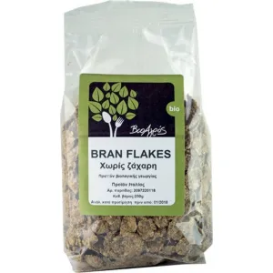 Bran Flakes Χωρίς Ζάχαρη 250gr Βιο Αγρός