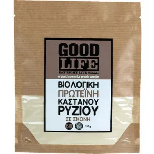 Βιολογική Πρωτεΐνη Καστανού Ρυζιού 150gr Good Life