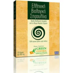 Βιολογική Σπιρουλίνα Σερρών 400mg 120tabs Biospirulina