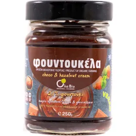 Βιολογική Πραλίνα Φουντουκέλα 250gr Όλα Bio